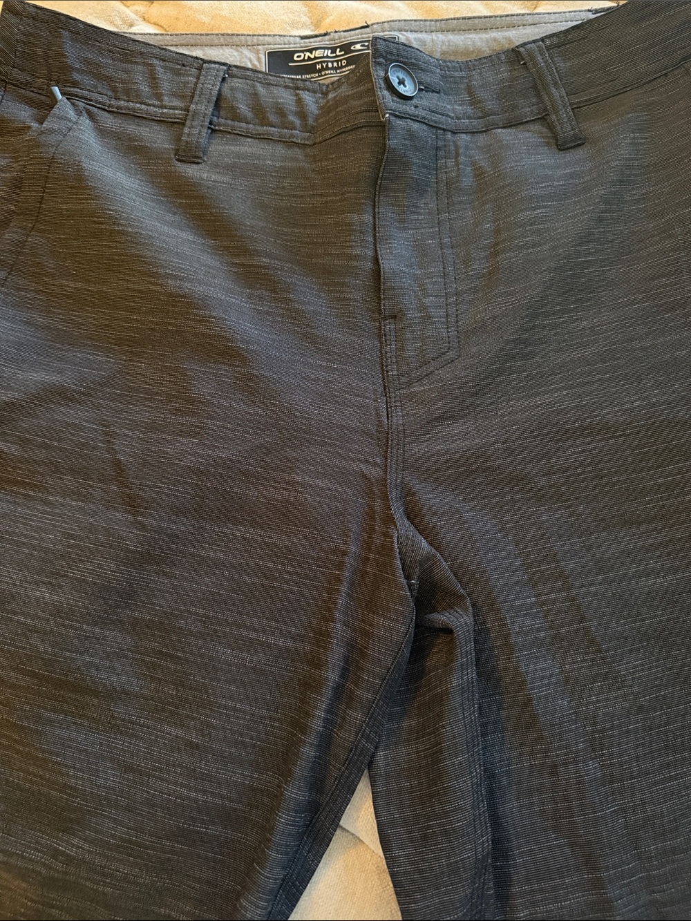 O'Neill Men's Dark Heather Gray Hybrid Pants